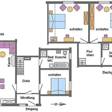 Appartement Historisches Meuder-tenne *